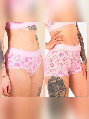 New Devon + Lang Bria Boyshort And Bikini Brief size small